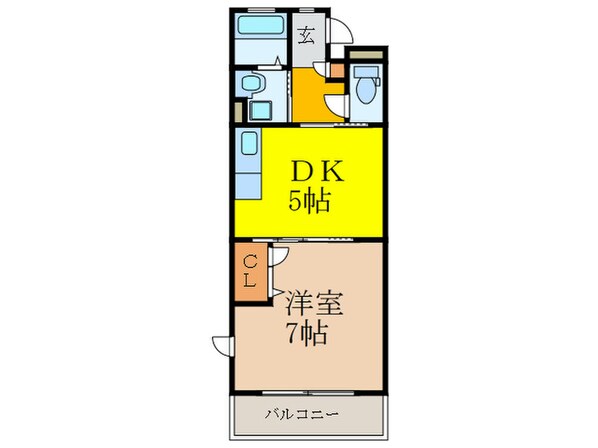 メゾンレモンの木の物件間取画像